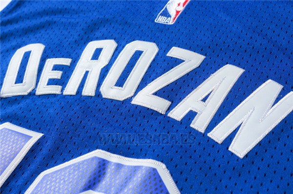 Camiseta Toronto Raptors DeMar DeRozan #10 Retro Azul